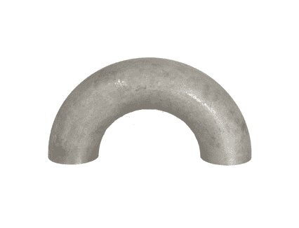 B2WUL-R100U Dixon 316L Stainless Steel Sanitary Unpolished Weld 180 deg. Return Bend - 1" Tube OD