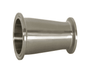 B3114MP-G300150 Dixon 304 Stainless Steel Sanitary Clamp Concentric Reducer - 3" x 1-1/2" Tube OD