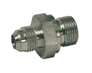 B3800-8-8 Dixon Zinc Plated Steel 3/4"-16 Male 37 deg. JIC Flare x 1/2"-14 Male BSPP