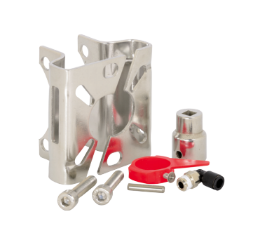 B5101-VC100-150 Dixon Valve 1" - 1-1/2" B5101 Butterfly Bracket and Coupling Kit for Vertical Stainless Steel Actuators