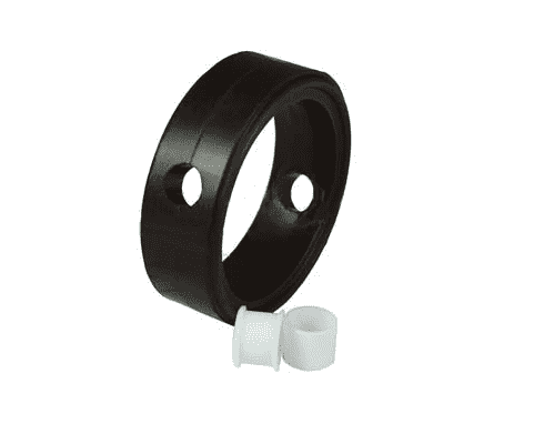 B5102-RKE400 Dixon Black EPDM Sanitary Repair Kit for Clamp Butterfly Valves - 4" Valve Size
