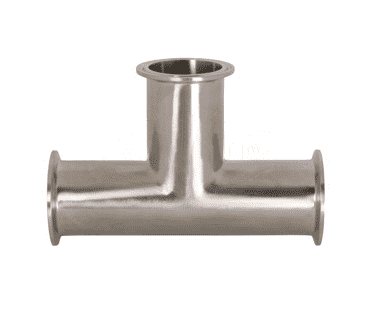 B7MP-R50 Dixon 316L Stainless Steel Sanitary Clamp Tee - 1/2" Tube OD