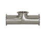 B7MPS-R150 Dixon 316L Stainless Steel Sanitary Short Outlet Clamp Tee - 1-1/2" Tube OD