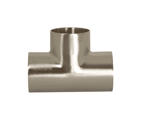 B7WWW-R300P Dixon 316L Stainless Steel Sanitary Polished Short Weld Tee - 3" Tube OD