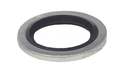 BDS12 Dixon 3/4" Bonded Doughty Seal for British Thread - Plated Carbon Steel with Buna O-Ring