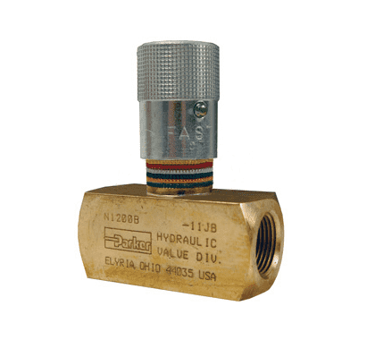 BN1600 by Dixon Valve | Flow Control Valve | Series N | 1" Female NPTF x 1" Female NPTF | Brass