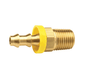 BPN66 Dixon Brass 3/4" Male NPTF x 3/4" ID Push-on Hose Barb Fitting - National Pipe Tapered - Dryseal