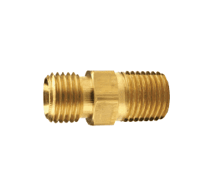 BSM11 Dixon Brass Ball Seat to Male Pipe - 1/8" NPSM x 1/8" NPTF Adapter