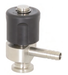 BSVACV-N050050 Dixon Valve Angle Sample Valve - 1/2" Clamp x 3/8" Barb - 316L Stainless Steel