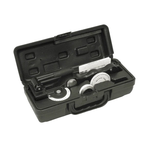 ID4002 by Band-It | Embossing Tool for Stainless Steel Embossing Tape | Includes 2 Rolls of Stainless Steel Tape