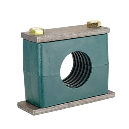 H6030S-SS ZSi-Foster | Weld Mount Beta Clamp | Heavy Series | For 1-1/2" Pipe | Polypropylene/304 Stainless Steel