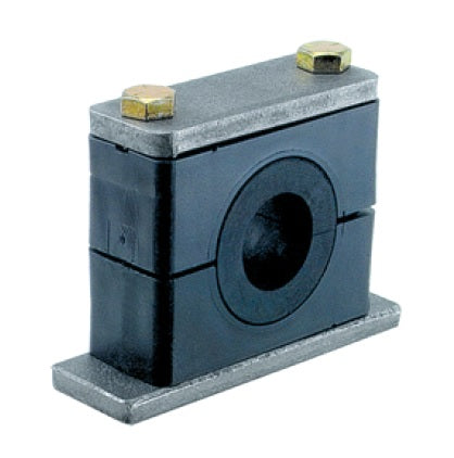 HM4015RIS ZSi-Foster | Weld Mount Beta Clamp (Metric) | Heavy Series with Rubber Insert | For 15mm Assembly | Polypropylene/Steel