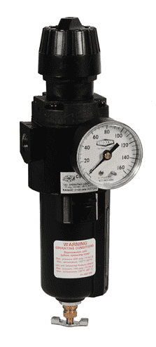 CB6-02AGMB Dixon Wilkerson 1/4" Compact Filter / Regulators with Metal Bowl with Sight Glass - Automatic Drain - 64.0 SCFM