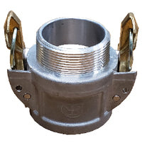 CGBSL-200-A1 Midland Crimplok Self Lock Cam & Groove - Part B - 2" Female Coupler x 2" Male NPT - Aluminum