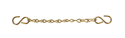 CH-B-24 Dixon 24" Brass Jack Chain with S-Hooks