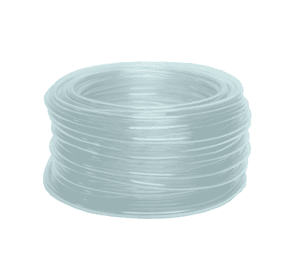 CL0408 Dixon Clear PVC Tubing - Domestic - 1/4" ID, 1/2" OD - 100ft Length