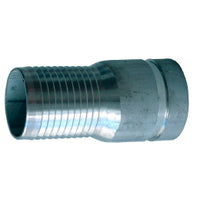 CNG-300-S Midland Midland King Combination Victaulic Grooved Nipple - 3" Hose Barb x 3" Groove - Steel