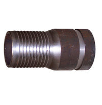 CNG-400CR-SS316 Midland Crimplok King Combination Nipple - 4" Victaulic Groove x 4" Hose Barb - 316 Stainless Steel