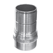 CNT-125CR-SS316 Midland Crimplok King Combination Nipple - 1-1/4" Male Pipe x 1-1/4" Hose Barb - 316 Stainless Steel