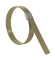 CP2899 by Band-It | Center Punch Clamp | 7" ID | 5/8" Width | 0.025" Thickness | Galvanized Carbon Steel | 25/Box