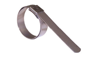 CPHLS-08 Midland Buchanan Hammerlock CPHLS Series Double Wrapped Clamp - 2" Size - 5/8" Width - Stainless Steel