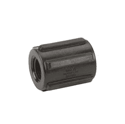 CPLG050 Banjo Polypropylene Pipe Coupling - 1/2" Female NPT x 1/2" Female NPT - 150 PSI (Pack of 10)