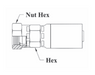 CS05-16X16 Couplamatic VARI-CRIMP Coupling - NPSM - Female Swivel - 1" Hose ID - 1-11-1/2 Thread (Old Part Number: 1606V)