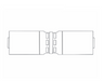 CS13-8X8 Couplamatic VARI-CRIMP Coupling - Hose Splicer Coupling - 1/2" Hose ID (Old Part Number: 88SV)