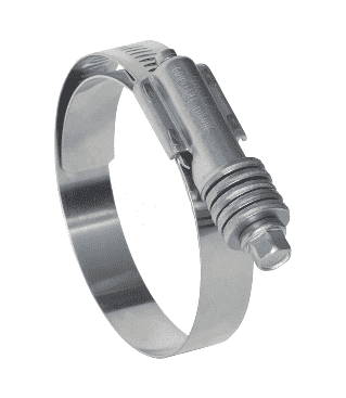 CT175L Dixon Constant Torque Clamps - 304 Stainless Steel - 5/8" Band Width - Hose OD Range: 1" to 1-3/4"