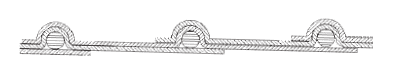 2.5-CWGP-25 Flexaust CWGP 2.5 inch Dust Duct Hose - 25ft