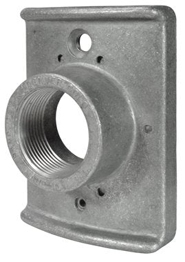 D04099 by Band-It | Signal Mount Plate | 1-1/2" NPT | Aluminum | 25/Box