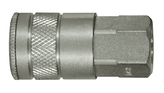 DC1026 Dixon Steel Air Chief Automotive/Industrial Interchange Quick-Connect Coupler (Semi-Automatic Pull Sleeve to Connect) - Female Pipe Thread - 1/2" Body Size x 3/4" Female NPT