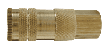 DC28 Dixon Brass Air Chief Lincoln Interchange Series Quick-Connect Coupler (Semi-Automatic - Pull Sleeve to Connect) - Female Pipe Thread - 1/4" Body Size x 1/4" Female NPT (Pack of 10)