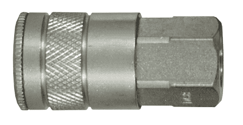 DC8 Dixon Steel Air Chief Automotive Interchange Quick-Connect Coupler (Semi-Automatic Pull Sleeve to Connect) - Female Pipe Thread - 3/8" Body Size x 1/4" Female NPT