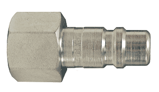 DCP18 Dixon Steel Air Chief Automotive and Industrial Interchange Quick-Connect Plug - Female Pipe Thread - 1/2" Body Size x 1/2" Female NPT