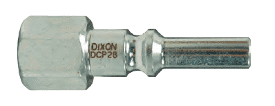 DCP28 Dixon Steel Air Chief Lincoln Interchange Series Quick-Connect Plug - Female Pipe Thread - 1/4" Body Size x 1/4" Female NPT (Pack of 10)