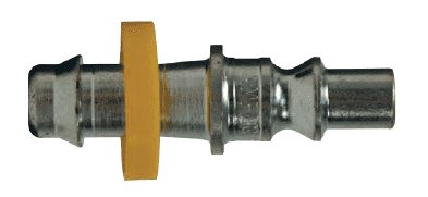 DCP3744L Dixon Steel Air Chief ARO Speed Quick-Connect Plug - Push-On Hose Barb - 1/4" Body Size x 3/8" Hose ID