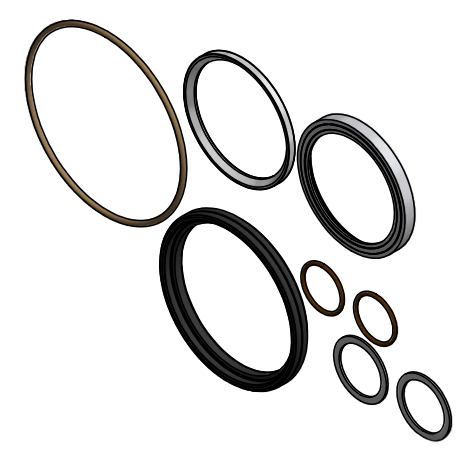 DM25200 Banjo 2" Full Port Dry-Mate Repair Kit
