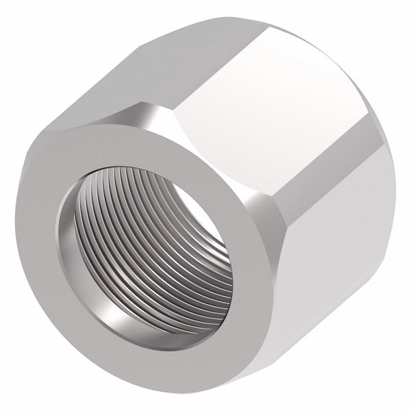 259-1290-6 Aeroquip by Danfoss | Versil-Flare SAE 37° Flared Style "B" Nut Adapter | -06 Size | Stainless Steel