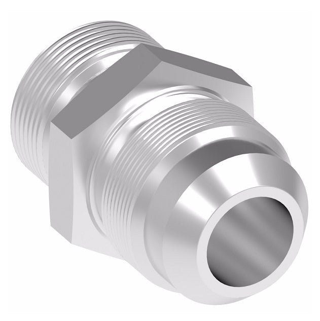 15.147-6-6 Aeroquip by Danfoss | Metric 24° (DIN 3901/3902 s.Rh)/37° Flare Straight Adapter | M14 Male Metric x -06 Male 37° JIC Flare | Steel