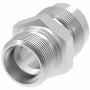 15.147-16-12 Aeroquip by Danfoss | Metric 24° (DIN 3901/3902 s.Rh)/37° Flare Straight Adapter | M24 Male Metric x -12 Male 37° JIC Flare | Steel