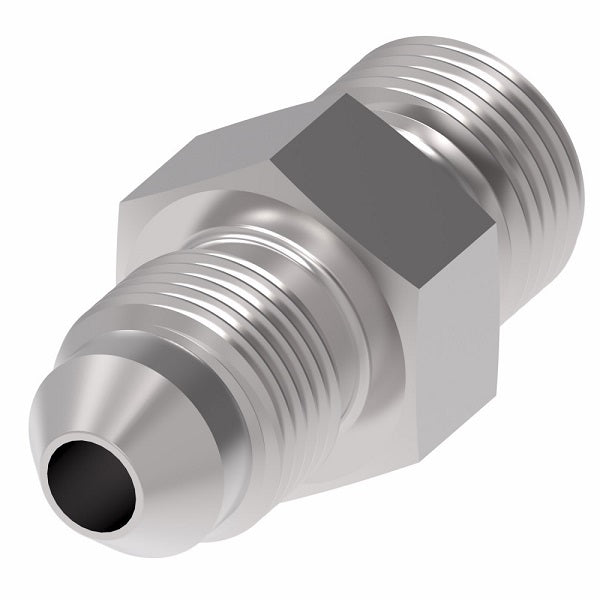 15.117-25-20 Aeroquip by Danfoss | Metric 60° (DIN 7631)/37° Flare Adapter | M38 Male Metric x -20 Male 37° JIC Flare | Steel