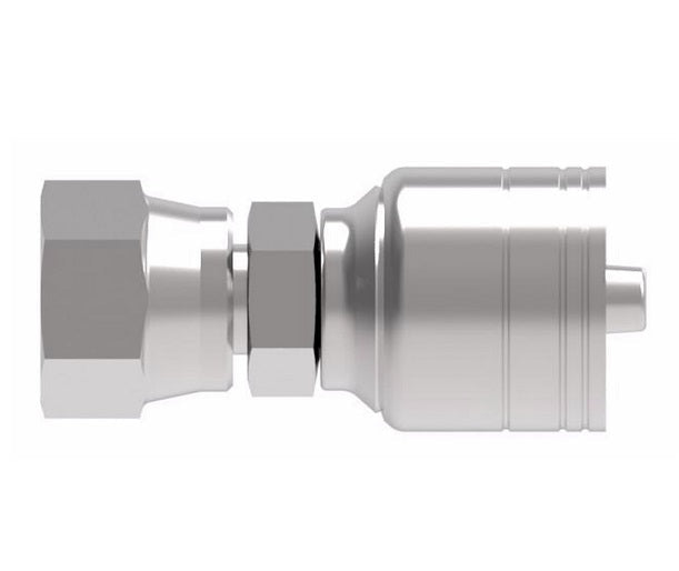 1AA8SP8 Aeroquip by Danfoss | Female Pipe Swivel (SP) TTC Crimp Fitting | -08 Female NPSM Swivel x -08 Hose Barb | Steel