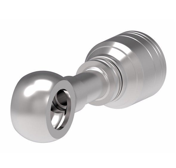1A12BJ8 Aeroquip by Danfoss | Banjo (BJ) Crimp Fitting | -12 Banjo x -08 Hose Barb | Steel