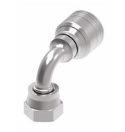 1A20FRB20 Aeroquip by Danfoss | Female ORS Swivel 90° Elbow (FRB) Crimp Hose Fitting | -20 Female O-Ring Face Seal Swivel x -20 Hose Barb | Steel