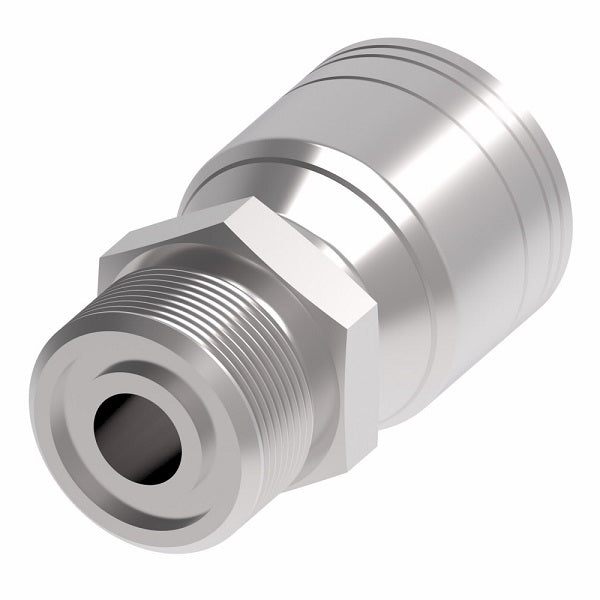 1A24MR20 Aeroquip by Danfoss | Male ORS (MR) Crimp Fitting | -24 Male O-Ring Face Seal x -20 Hose Barb | Steel