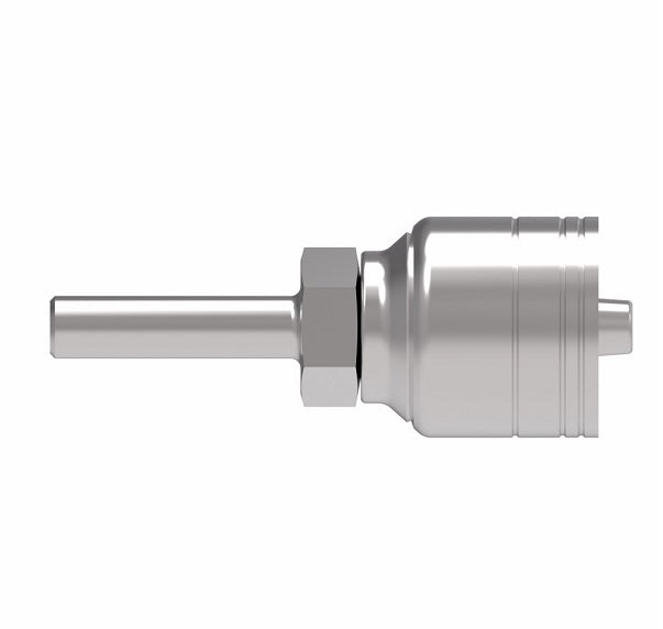 1A4TE4 Aeroquip by Danfoss | Standpipe Straight Tube (TE) TCC Crimp Fitting | -04 Standpipe x -04 Hose Barb | Steel