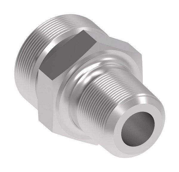2015-12-12S Aeroquip by Danfoss | External Pipe/External Pipe Adapter | -12 Male NPTF x -12 Male NPSM | Steel