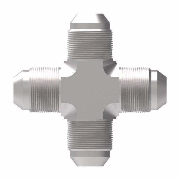 2020-16-16S Aeroquip by Danfoss | Male 37° JIC Flare Cross Adapter | -16 Male 37° JIC Flare x -16 Male 37° JIC Flare x -16 Male 37° JIC Flare x -16 Male 37° JIC Flare | Steel