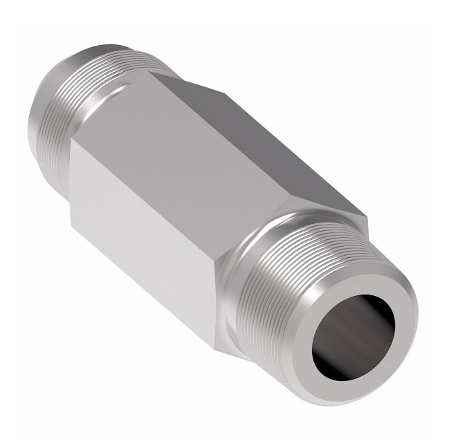 202113-8-12S Aeroquip by Danfoss | External Pipe/37° Flare Adapter | -08 Male NPTF x -12 Male JIC | Steel